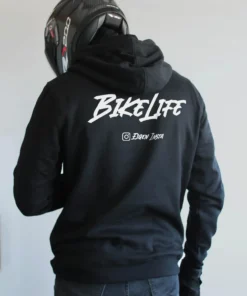 Bikelife hoodie +Instagram name