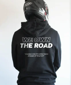 We own the road hoodie